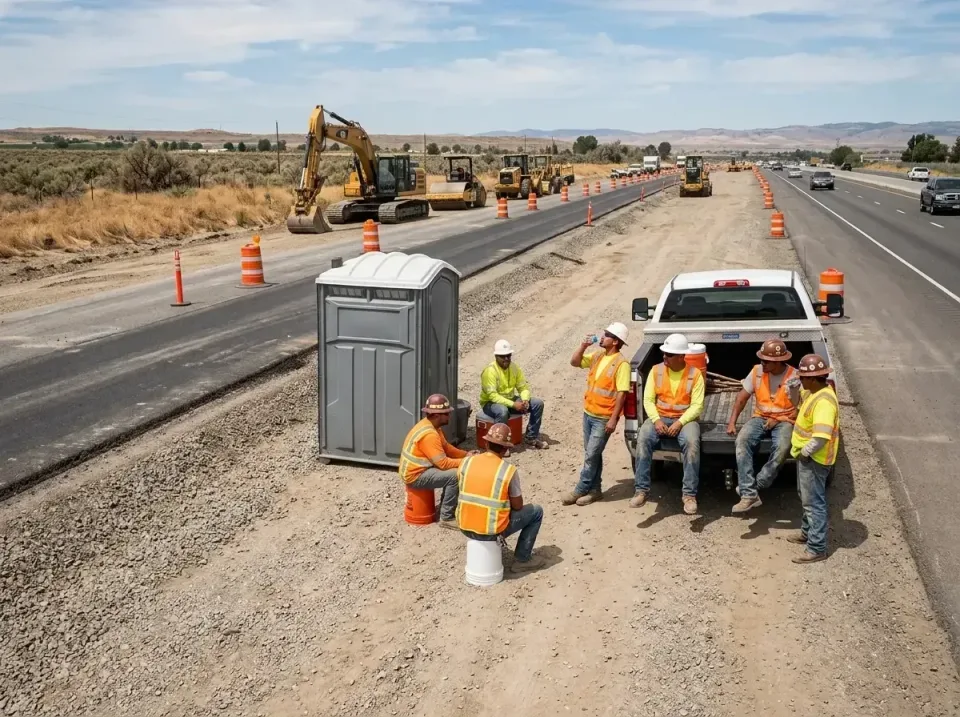 highway-road-construction-crew-007 — frequently asked questions, Porta Potty and Restroom Rentals in Oak Hill, TN